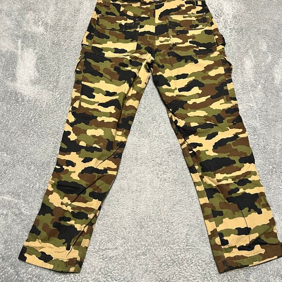 Duluth Trading Flex Fire Hose Cargo Pants 36 x30 Camo Relaxed Fit - Picture 4 of 11